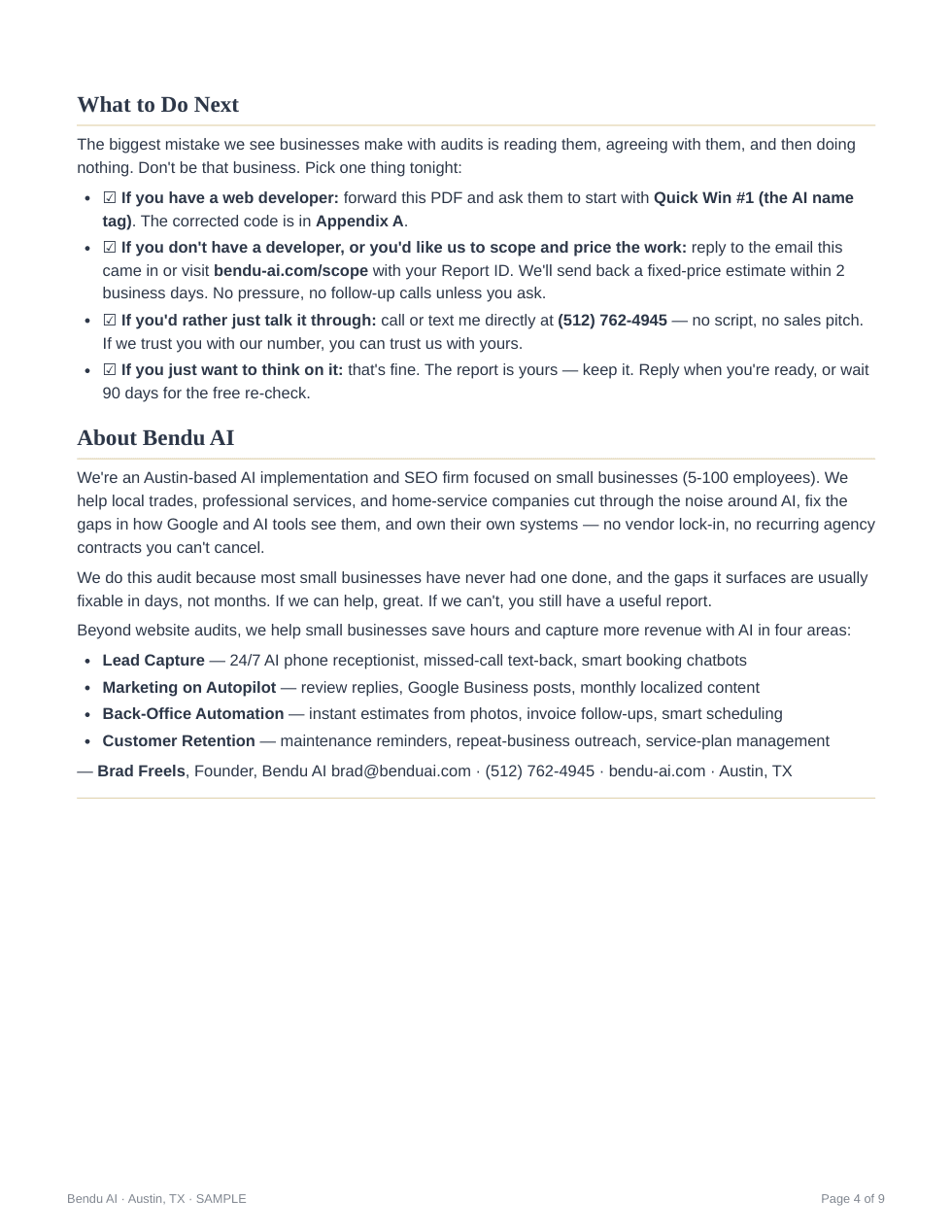 Audit page 4